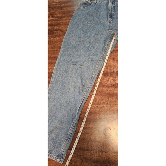 Vintage L.L. Bean Jeans Womens 18R Blue Denim Original Fit Relaxed Elastic Waist - Picture 9 of 9
